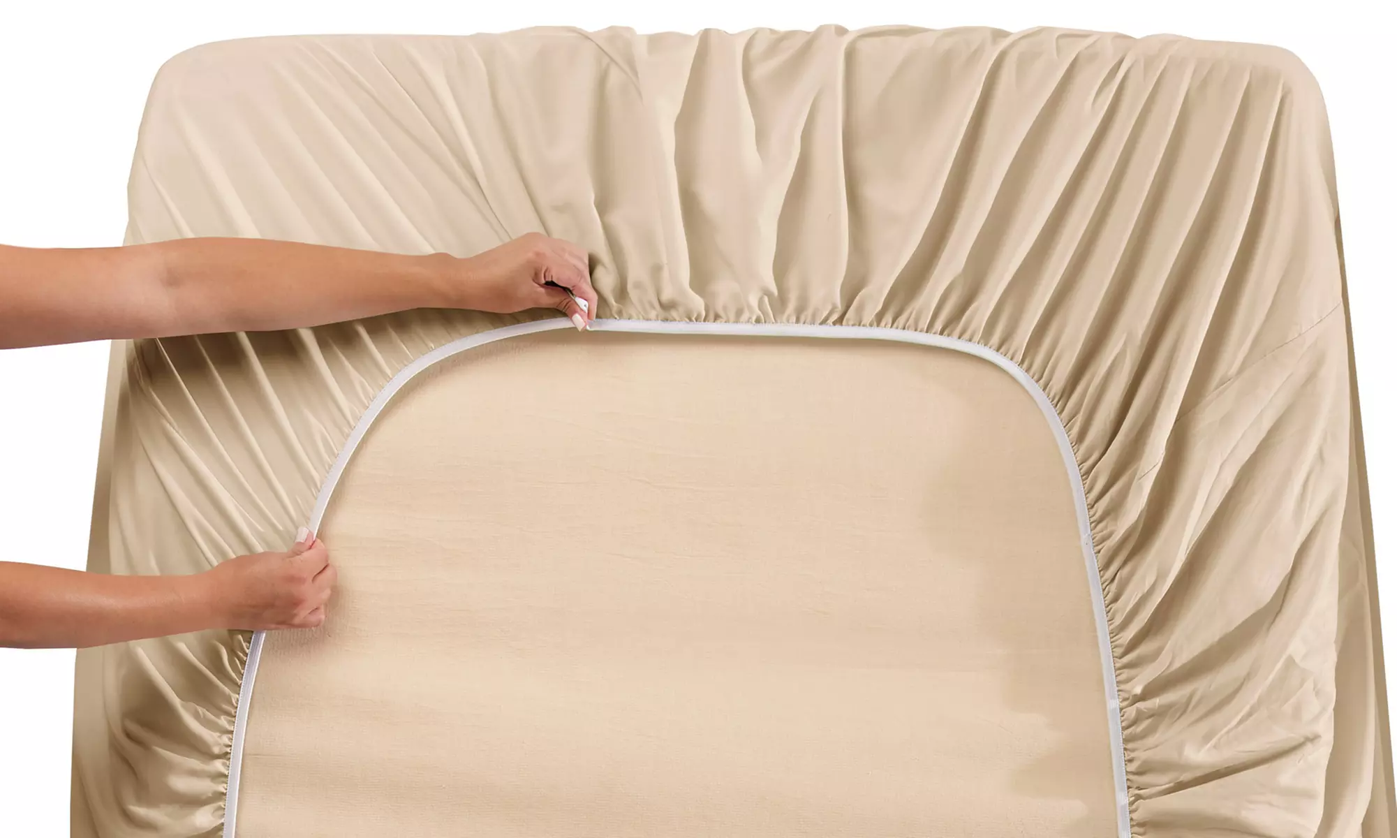 Nestl Extra Deep Pocket Sheets - 18-24 Inch Fitted Bed Sheet Set - 6 Piece