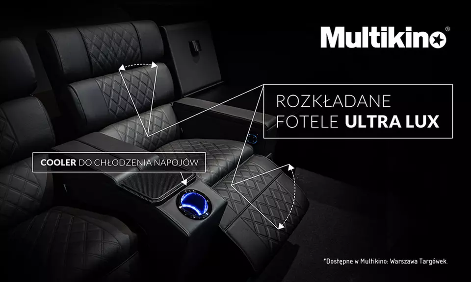 Bilety na dowolny film 2D/3D w kinach sieci Multikino