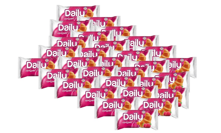 Image 5: 20-Pack Elka Daily Croissant Bulk Box - Cocoa Cream or Strawberry Jam