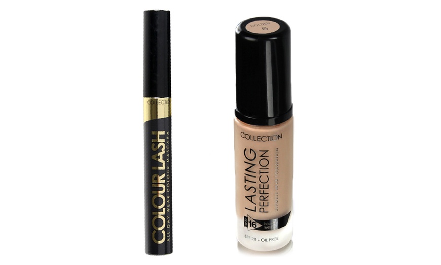 Image 6: Foundation + Colour Lash Mascara