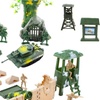 Image 7: 100-Piece Military Play Set