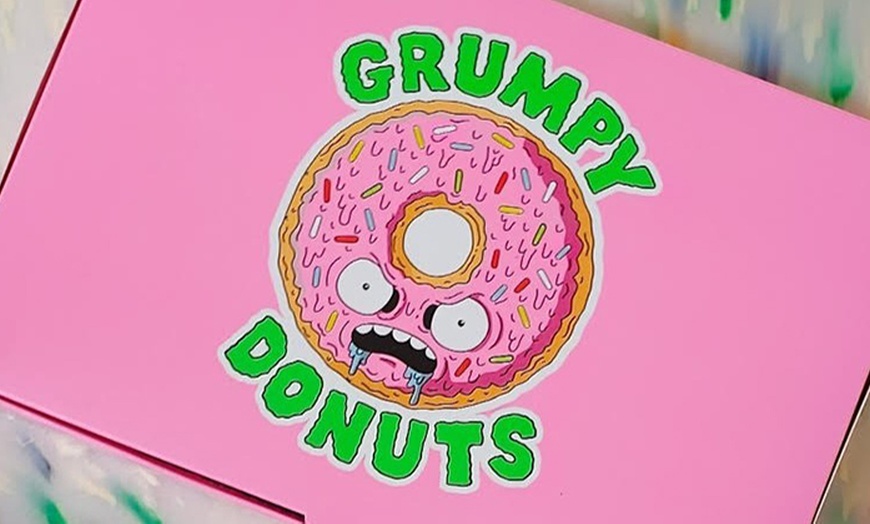 Image 3: Savor Grumpy Handcrafted US-Style Donuts in 6, 12, or 24 Packs
