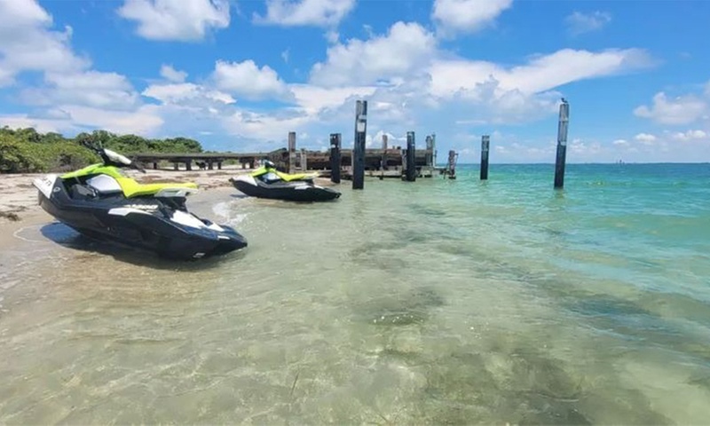 Explore Tampa Bay with a 1 or 2 Skis for 2 or 3 Hours Rental