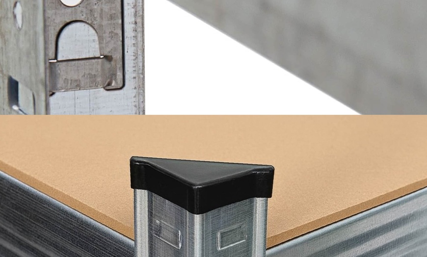 Image 9: Set di 2 scaffali in metallo