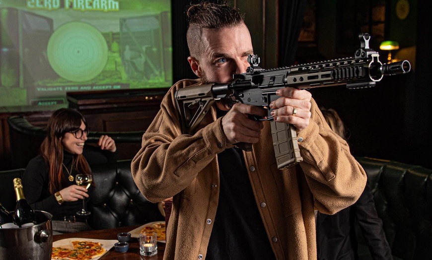 Image 5: Shooting Simulator Thrill with Drinks for 2 or 4 Guests