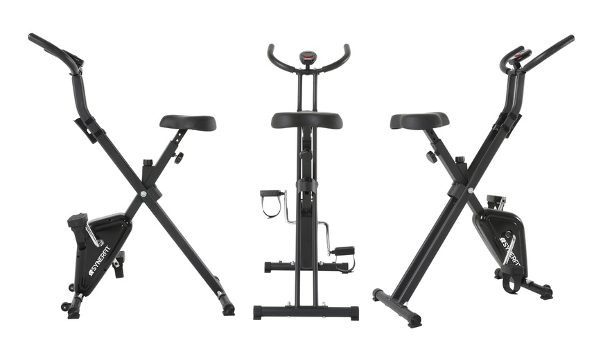 Image 3: Vélo d'appartement Synerfit pliable "X-Bike"