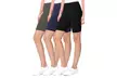 Women's Casual Seamless Elastic High Biker Shorts (Pack of 3) - Second Medium