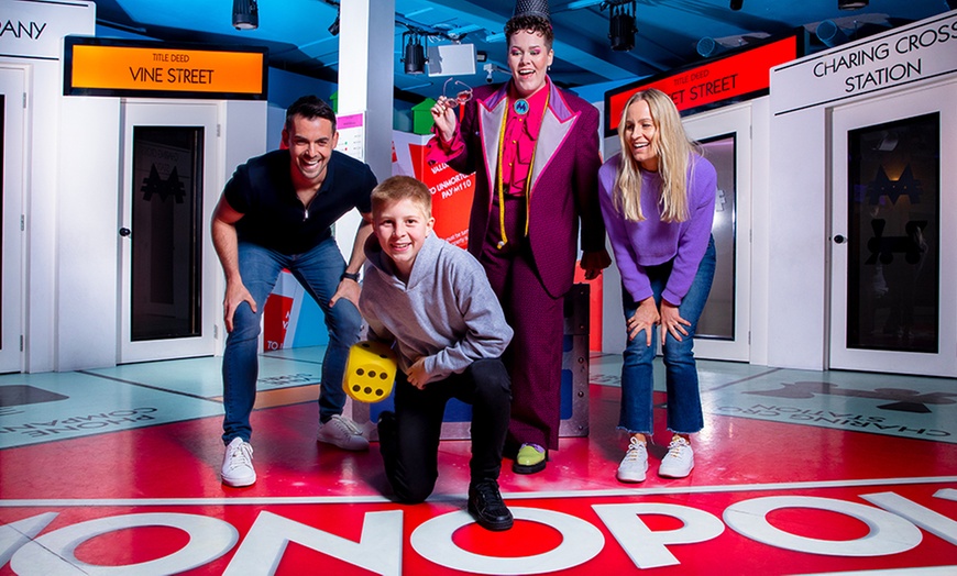 Image 2: Monopoly Lifesized Experience – Play, Compete & Dine