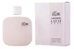 Lacoste L.12.12 Blanc or Rose Eau de Toilette Spray for Men or Women 3.3 Fl.Oz. - Second Medium
