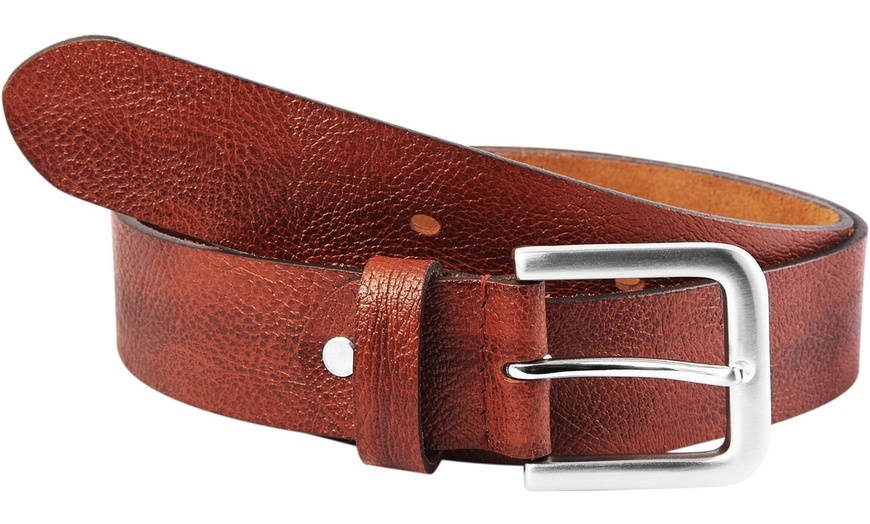 Image 14: Leonardo Verrelli Leder-Gürtel