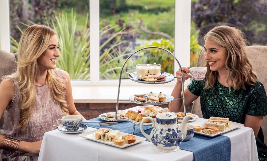 Image 1: Afternoon Tea for Two with Optional Sparkling Upgrade for Two