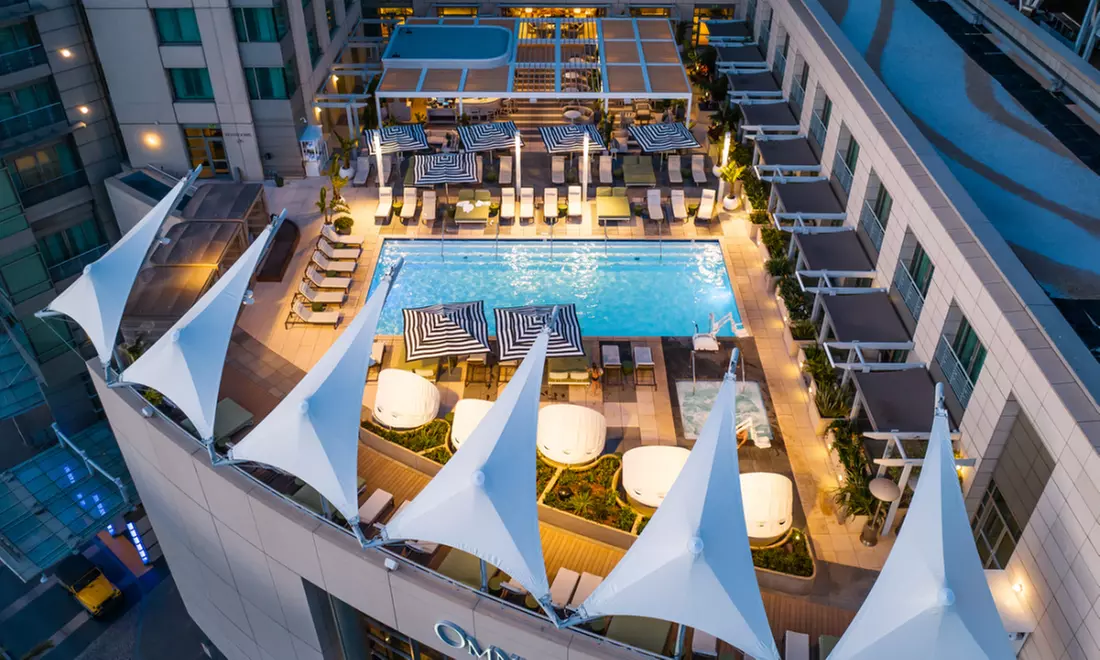 Member's Only: 4-Star Omni Hotel in San Diego's Gaslamp Quarter