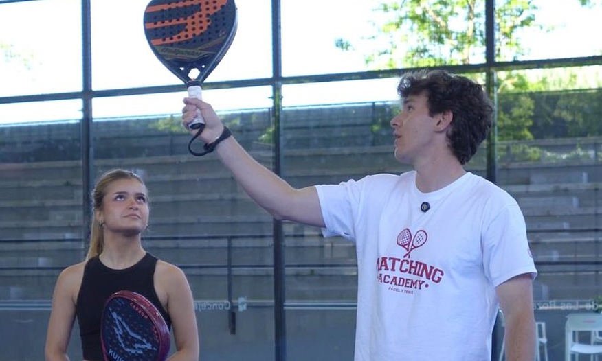 Clases a domicilio de pádel y tenis  para 2 o 4 personas