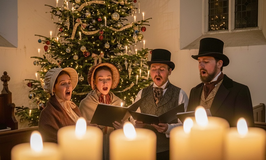Image 2: A Dickensian Christmas: Candlelit Carols & Live Readings Experience