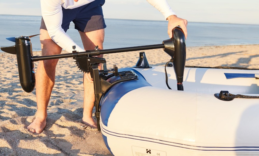 Image 8: Bateau pneumatique Home Deluxe pour la pêche, avec ou sans moteur