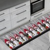 Image 1: Tappeto passatoia da cucina in stile natalizio