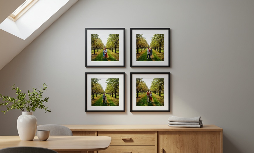 Image 3: Style your Space: Peel & Stick Framed Photo Tiles from Printerprix