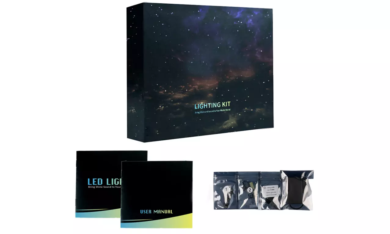 Kit de lumière LED conçu pour la série LEGO© Happy Plants