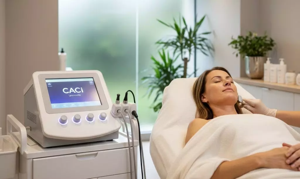 Glow With One Or Two Caci Facial Treatments And Super Jowl Add-On