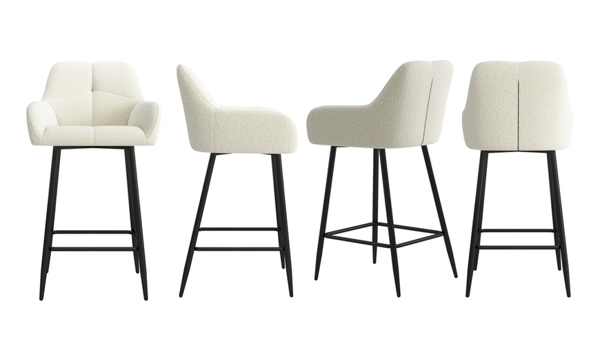 Image 8: Juego de 2 taburetes altos