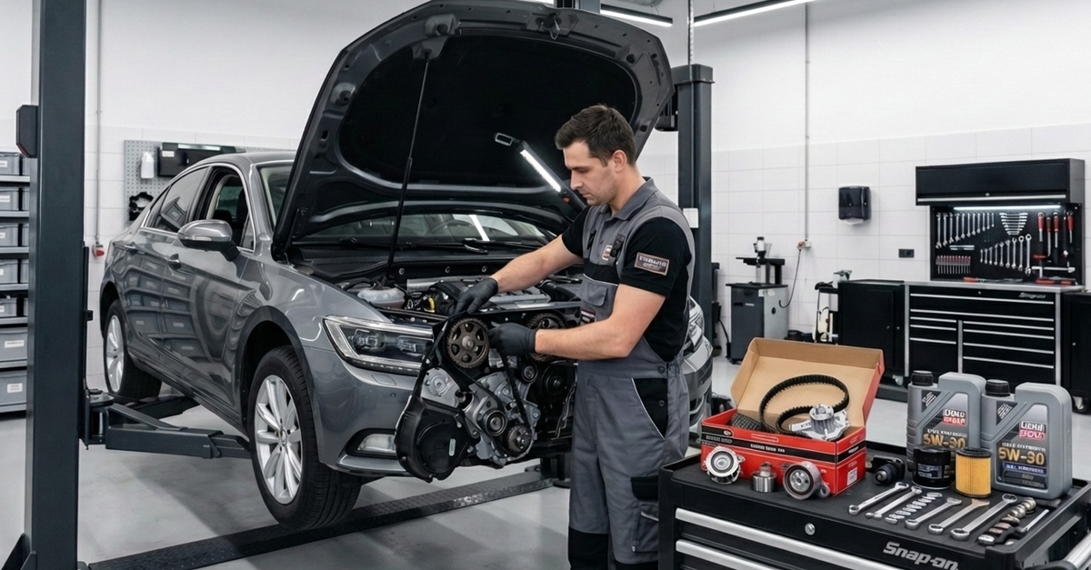 Servicio de cambio de correa de distribución para coche en Valencia