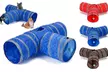 Collapsible 3 Way Play Interactive Pet Cat Tunnels Tube Toys for Indoor Cats - Second Medium