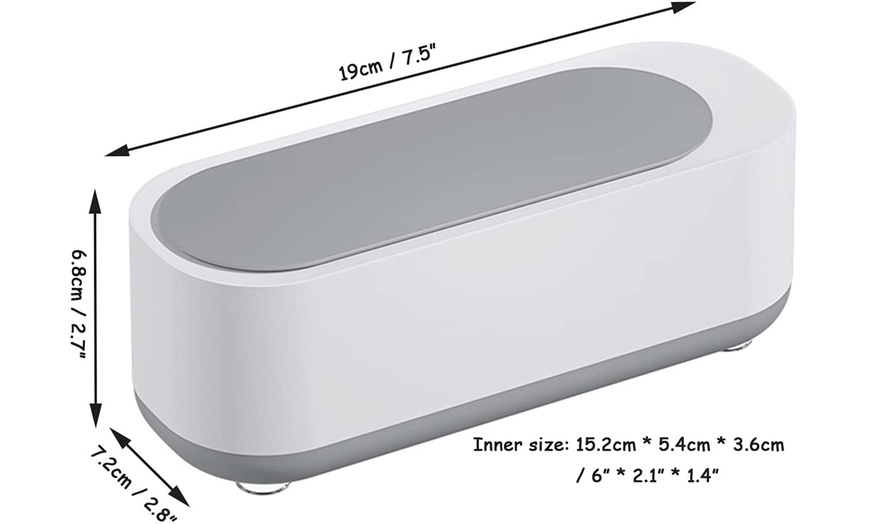 Image 5: Ultrasonic Portable Cleaner