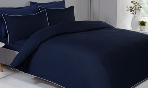 Pieridae Contrast Piped Duvet Set