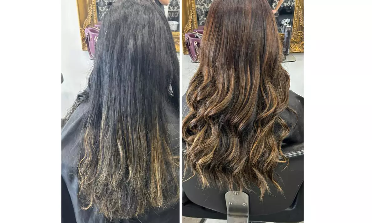 Freshen Up With Half Head Foils, Regrowth Wash, Cut, & Blow dry