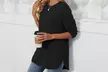 Women Fall Wintetr Casual Long Sleeve Tunic Sweaters Pullover Knit Jumper Tops - Second Medium