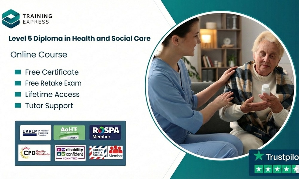 Level 5 Diploma in Health and Social Care Online Course and More