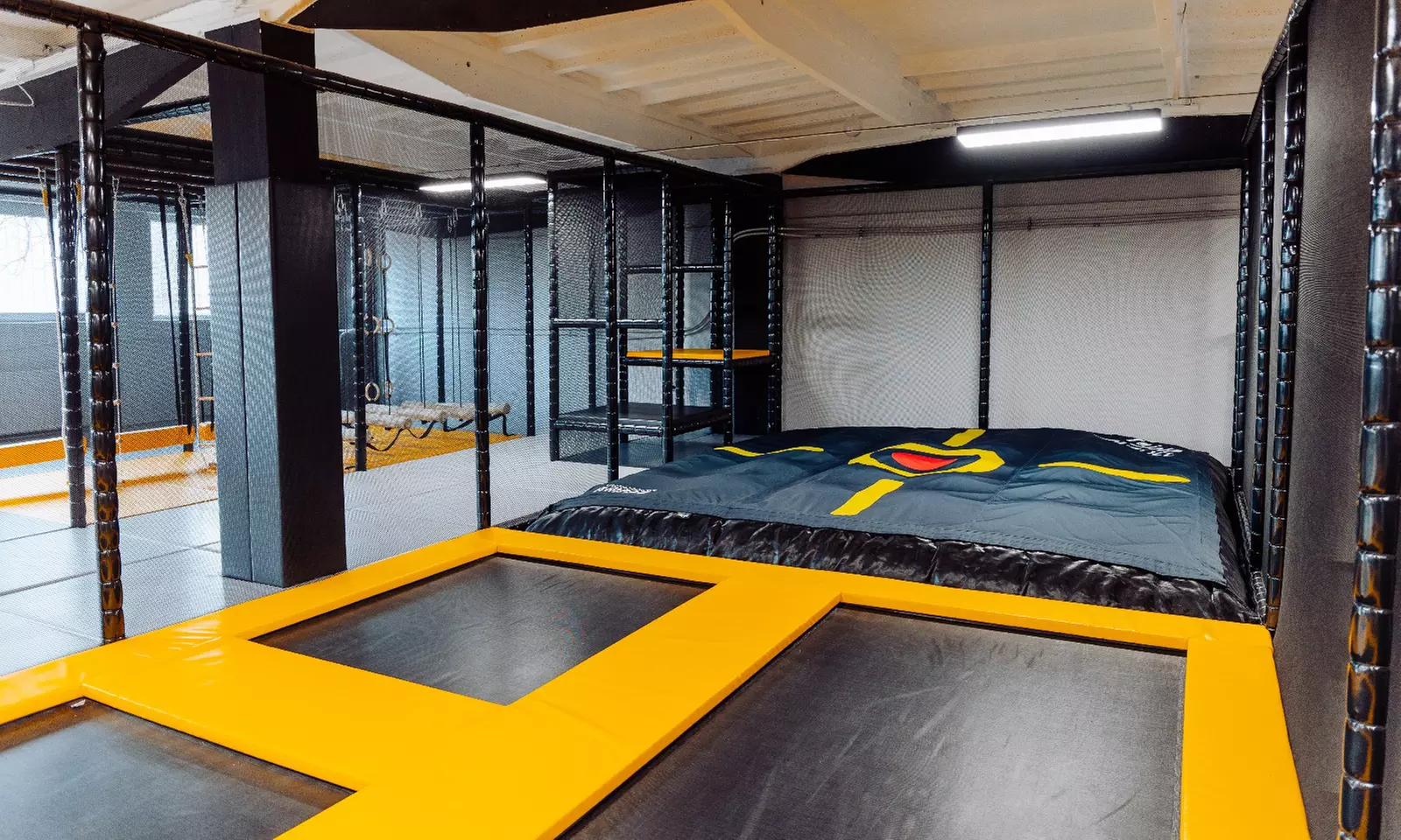 Aktywna zabawa: Park Ninja, Trampoliny, Strefa Malucha i więcej
