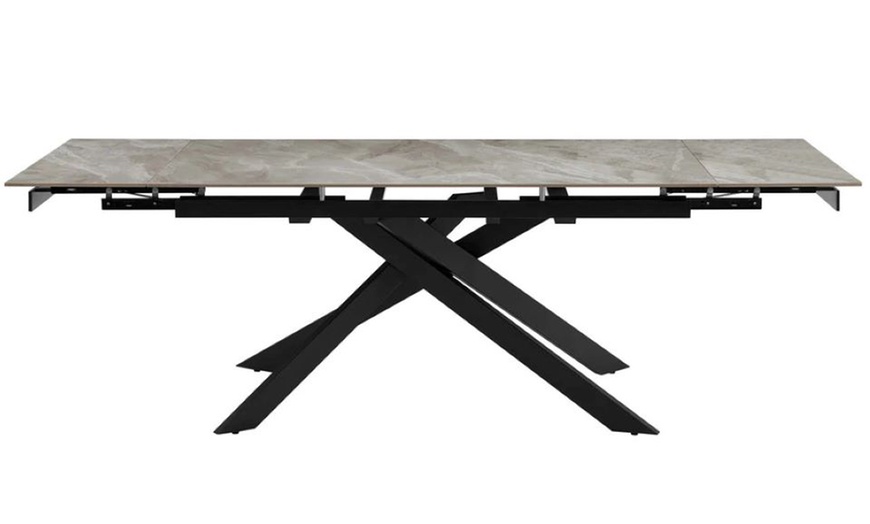 Image 5: DS Living Zaira Sintered Stone Dining Room Table