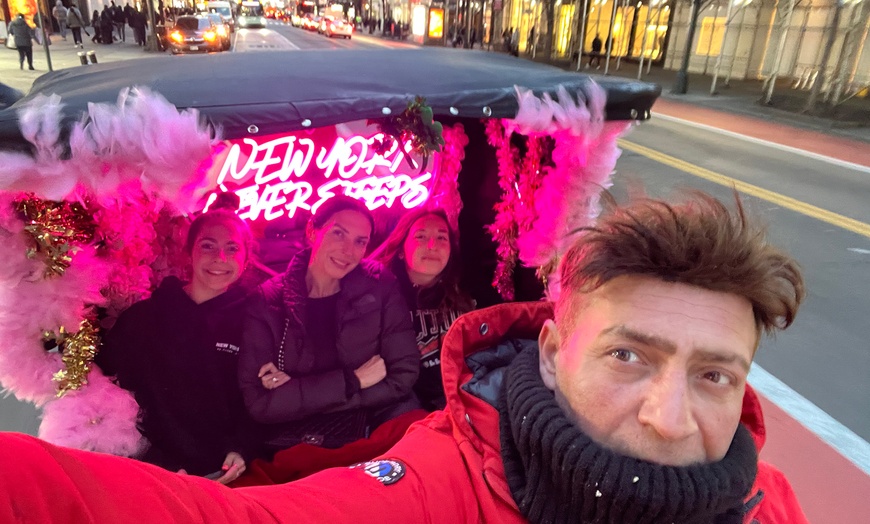 Image 18: 90 Minute, One or 2 Hour Pedicab Tour for One, Two or Three People