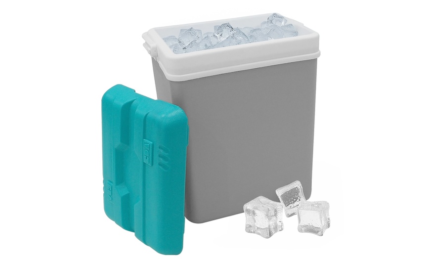 Image 34: Insulated Cooler Ice Box and Optional Ice Blocks 15L, 24L, 35L
