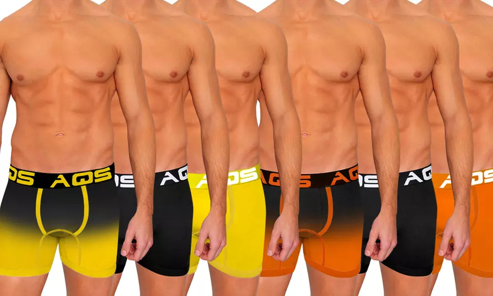 AQS Men's Ombre Boxer Briefs (6-Pack) - Primary Image