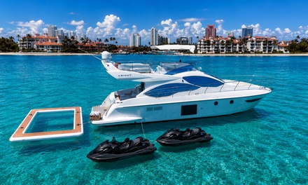 $200 Credit in Charters of 4 hours or more  - Book my Boat Private Yacht Charter Miami
