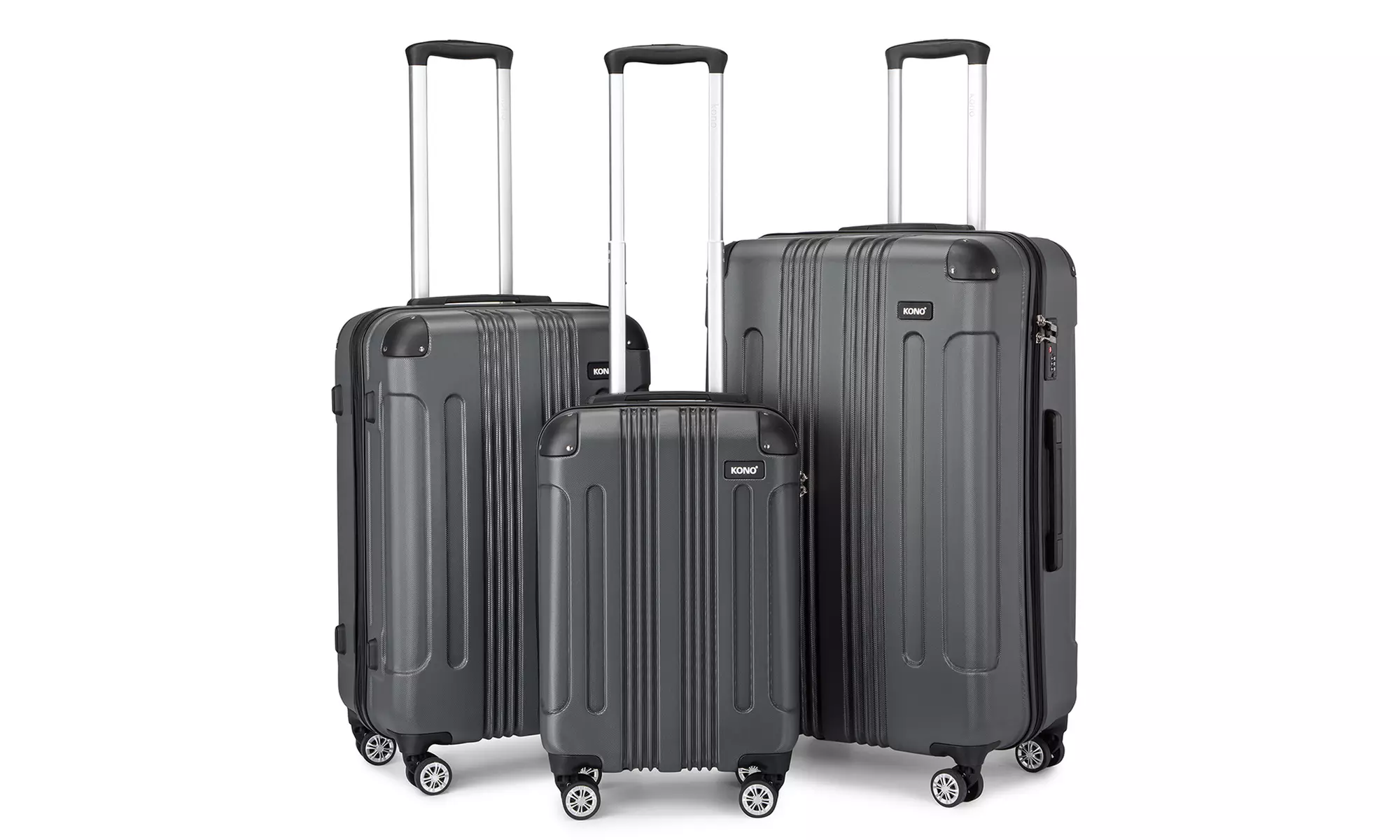 Ensemble de valises beige ou gris