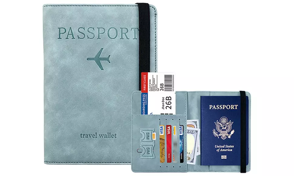 RFID-blokkerende paspoorthoesje