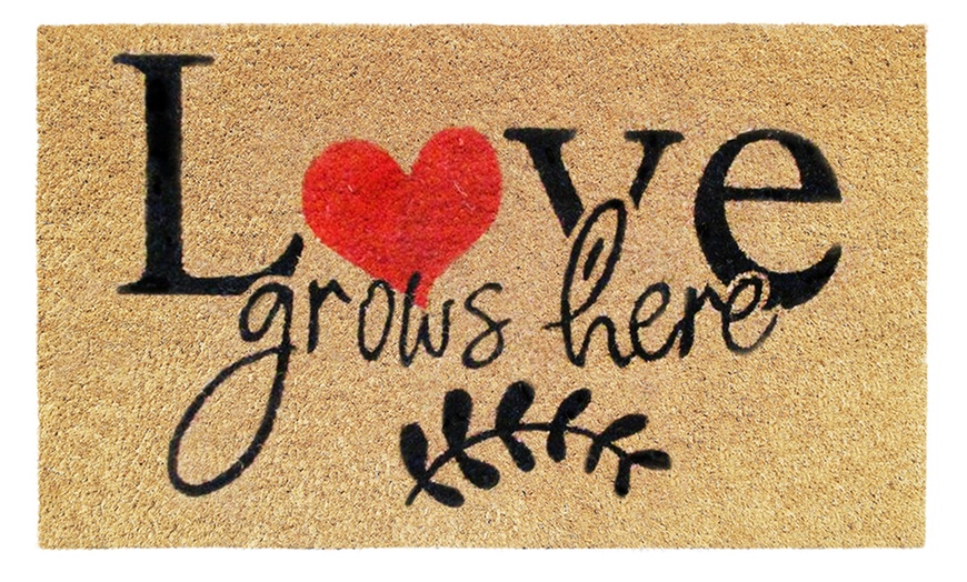 Image 20: Zerbino in cocco con retro antiscivolo