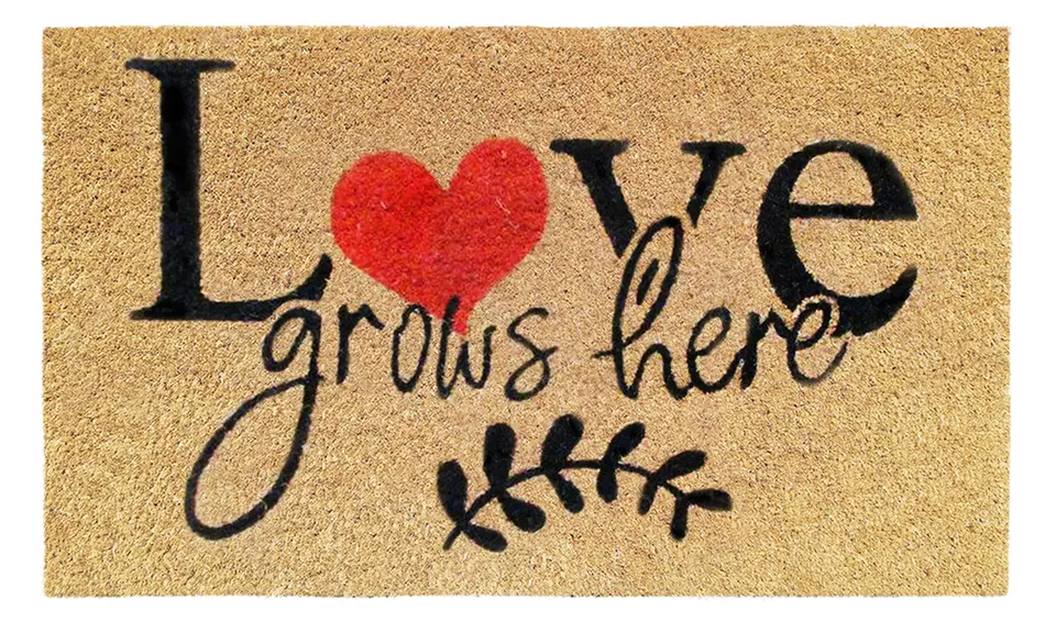 Zerbino in cocco con retro antiscivolo