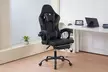 Chaise de gaming ergonomique avec fonction massage, coloris au choix, livraison offerte - Second Medium