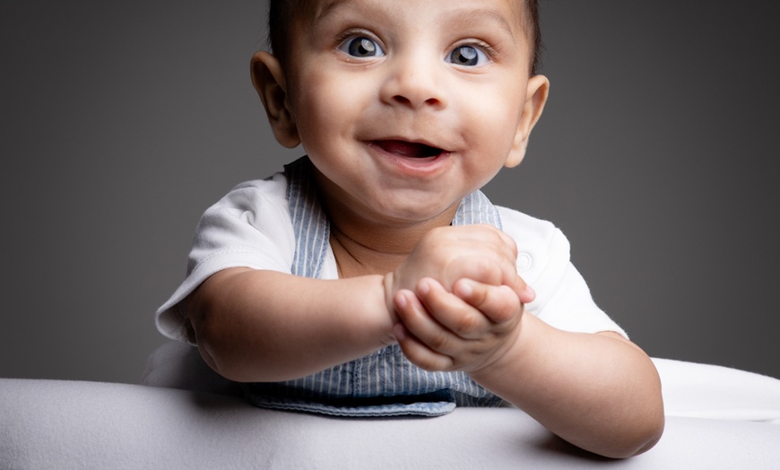 Image 8: Baby Photoshoot I 8'' x 6'' Print I Barrett & Coe Studios