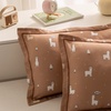 Image 3: Breathable Pure Cotton Kids Pillowcase Pair