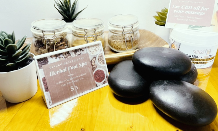 Image 4: 60-Min Full Body Relaxation, Cupping or Moxibustion, Foot Spa and More