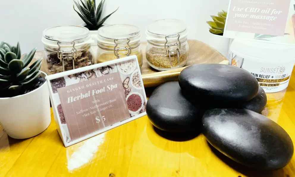 60-Min Full Body Relaxation, Cupping or Moxibustion, Foot Spa and More
