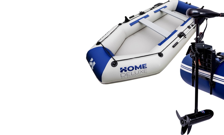 Image 6: Home Deluxe opblaasbare snoekboot met of zonder motor
