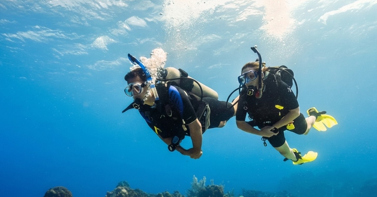 Basic Try Dive Including Equipment Or Scuba Diving For One Or Two Basic Try Dive Including Equipment Or Scuba Diving For One Or Two