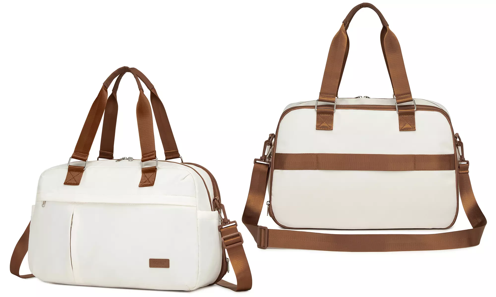 KONO 20L Expandable Travel Duffel Bag with Wet-Dry Compartment