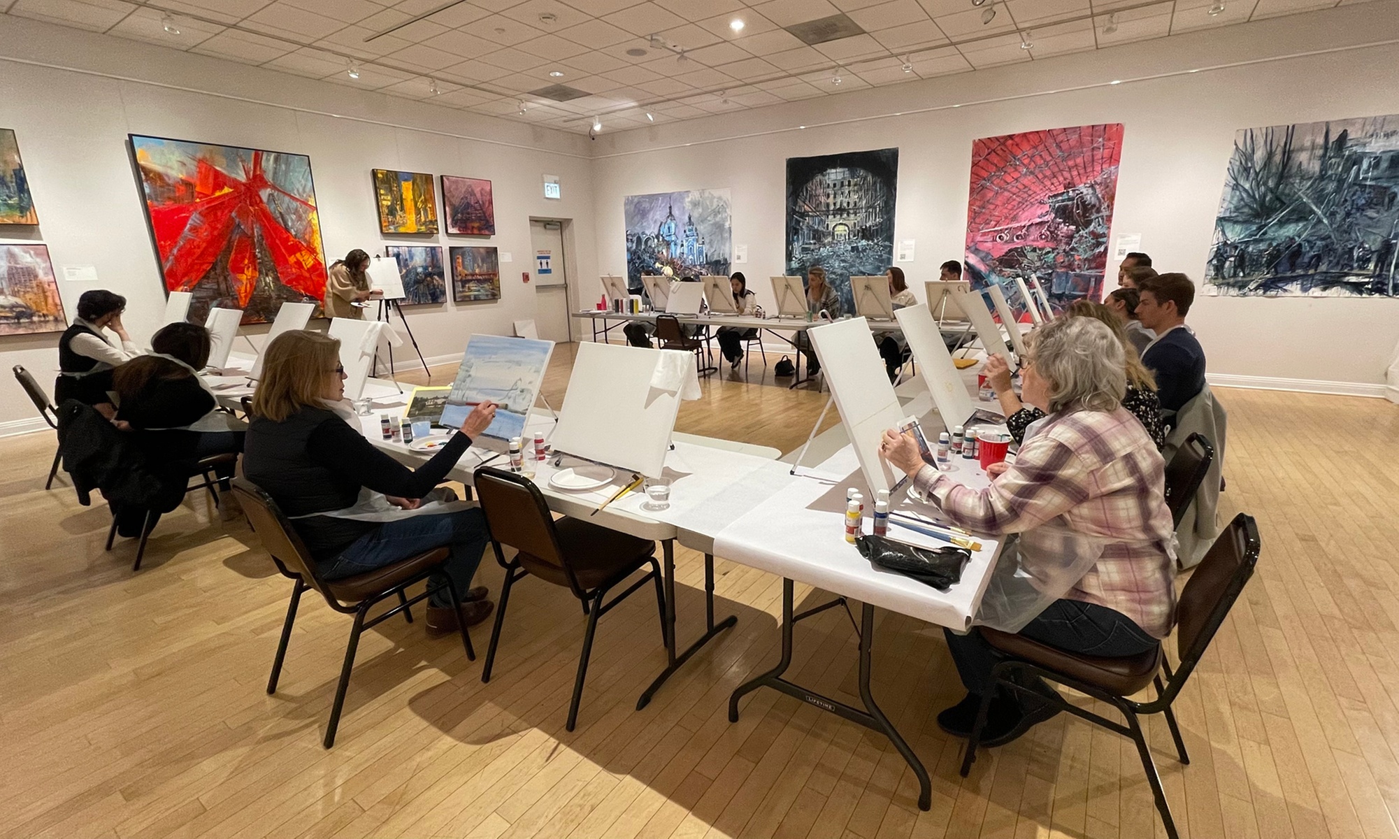 Discover Your Inner Artist with a One 2-Hour Sip & Paint Class 